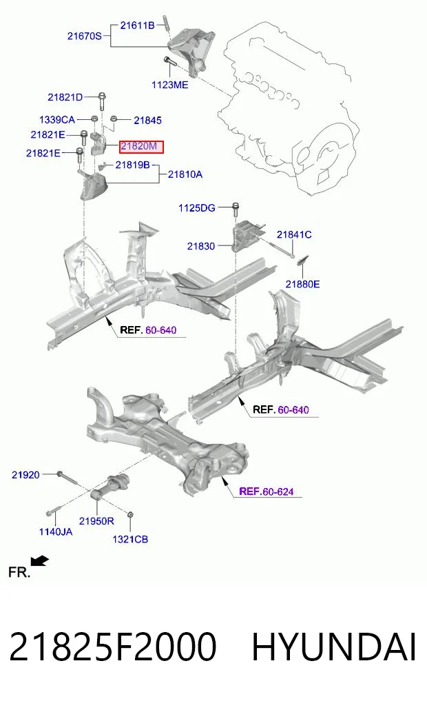 21825F2000 Hyundai/Kia 