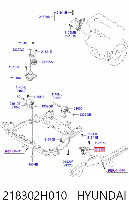 Soporte izquierdo del motor CTR CZKH13 precio, desde 63,52 EUR