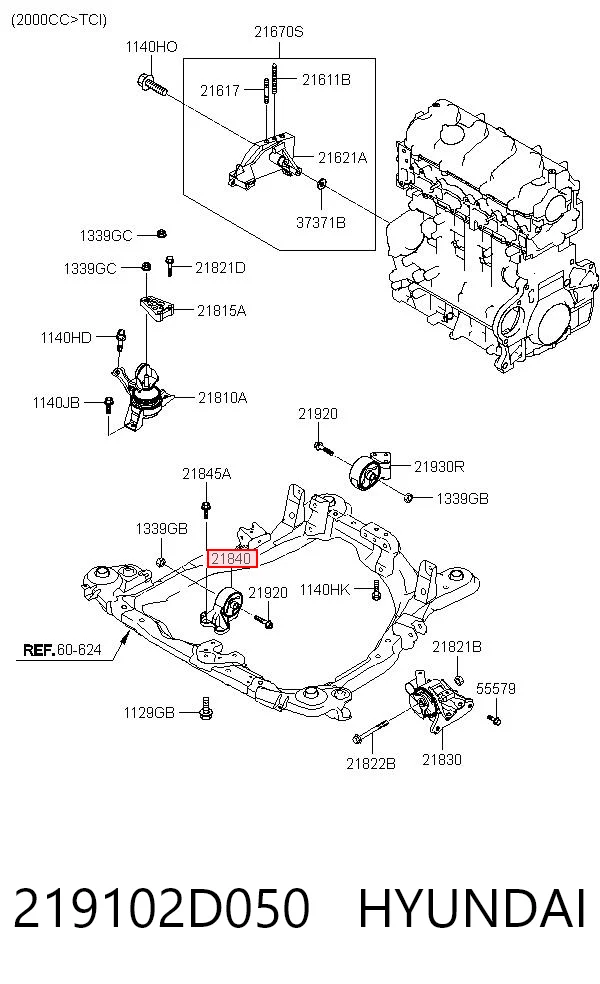 219102D050 Hyundai/Kia