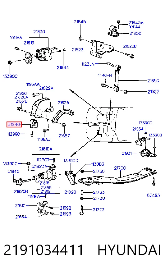 2191034411 Hyundai/Kia