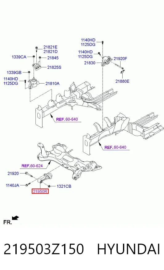 Soporte de motor delantero Hyundai I40  desde 62,64 €