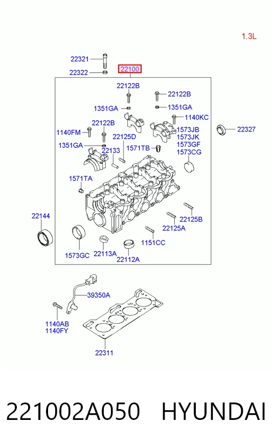 Comprar Culata Hyundai Elantra V MD a bajo precio