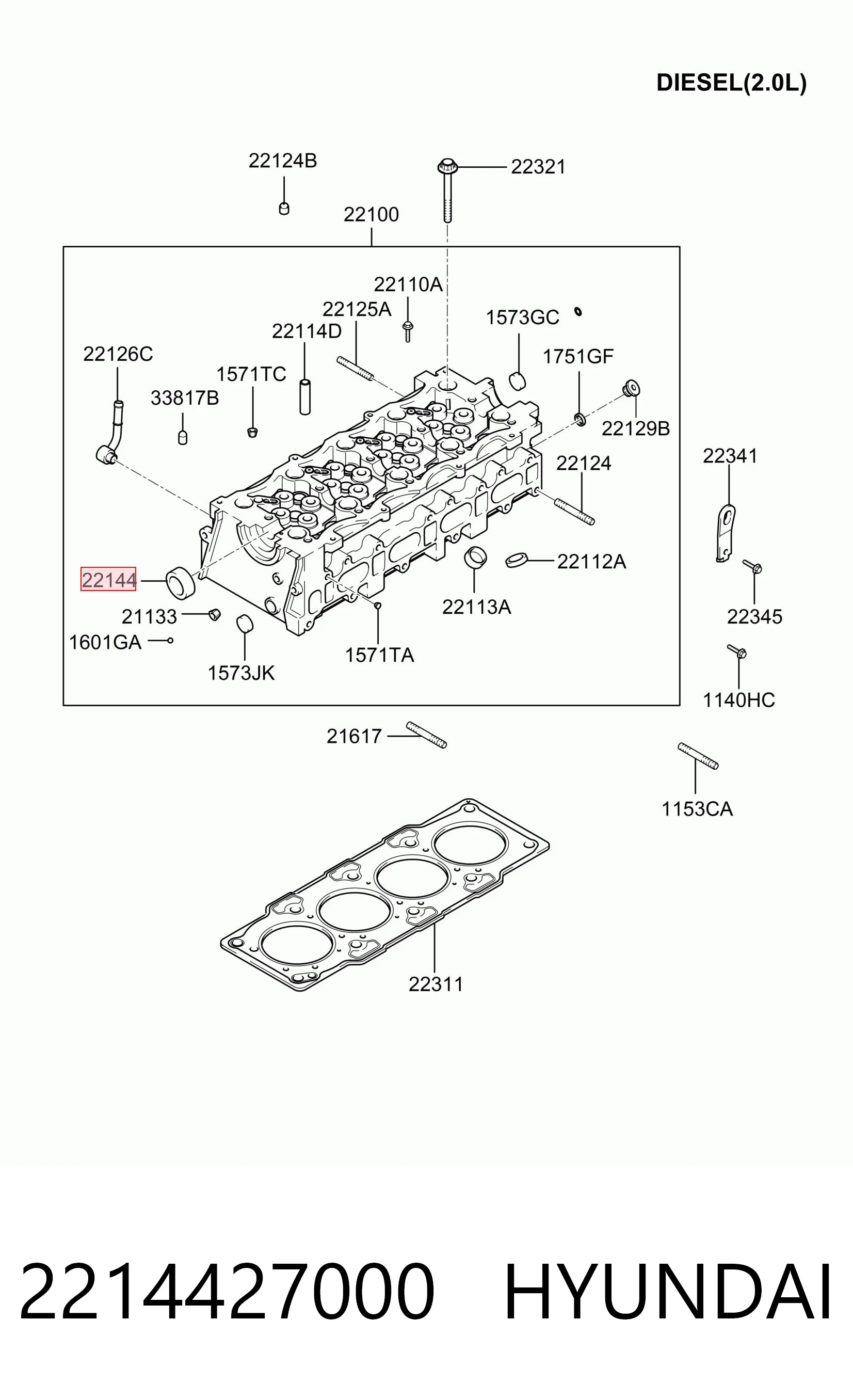2214427000 Hyundai/Kia