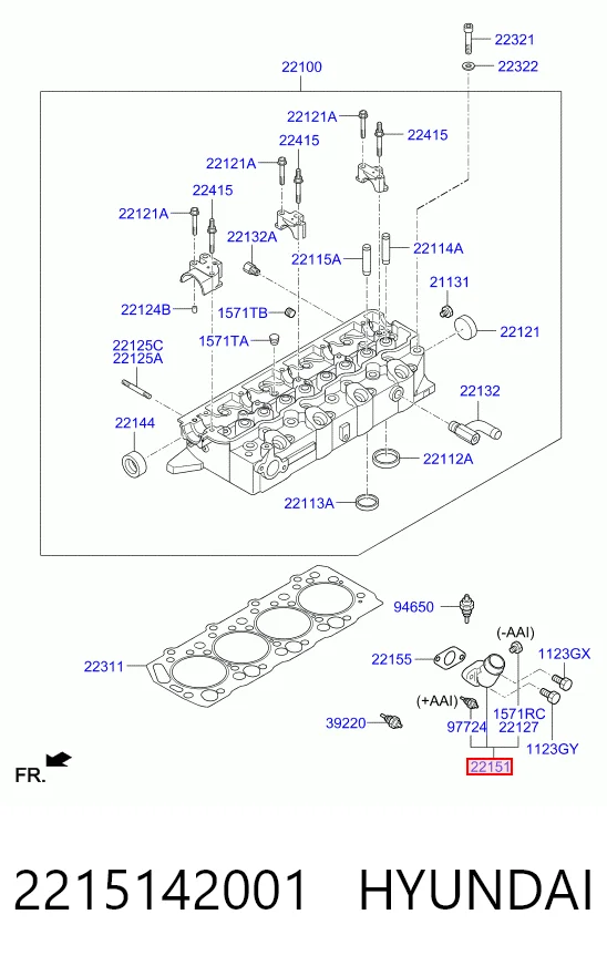 2215142001 Hyundai/Kia