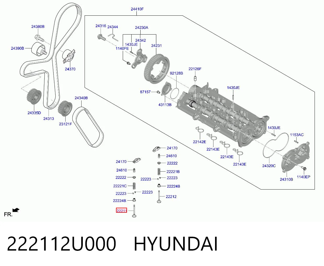 222112U000 Hyundai/Kia