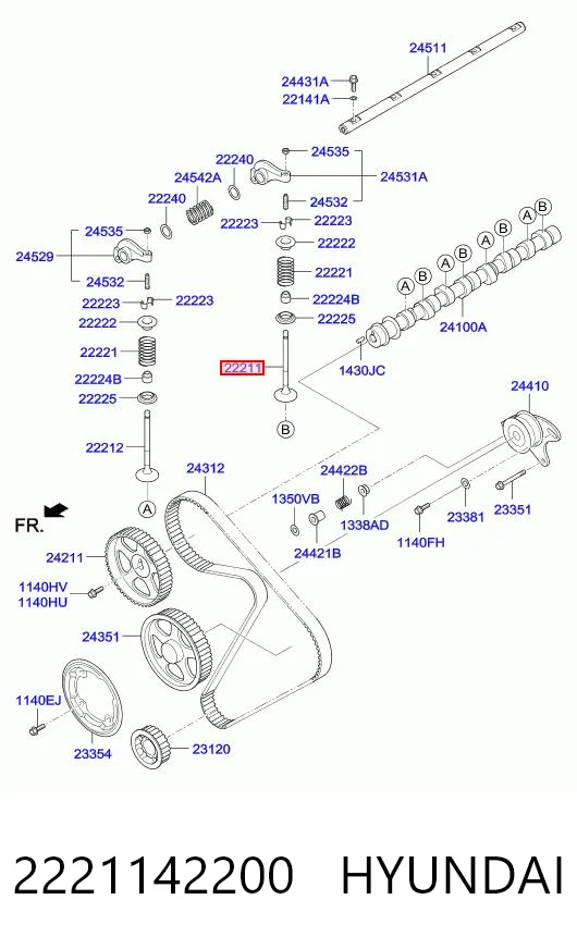 2221142200 Hyundai/Kia