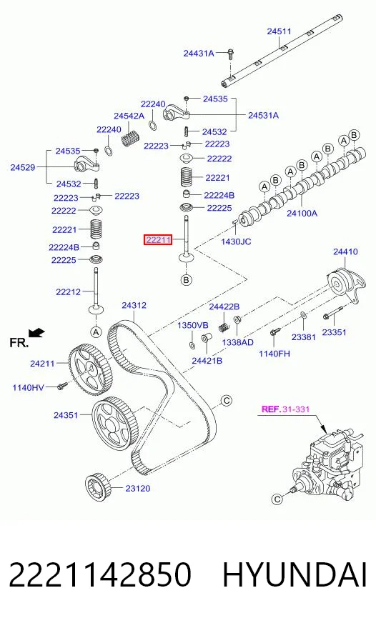 2221142850 Hyundai/Kia