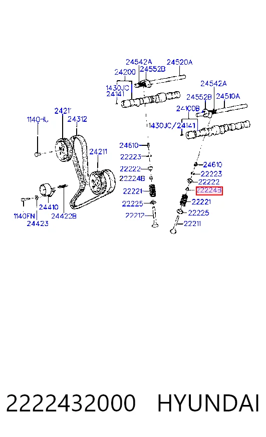 2222432000 Hyundai/Kia