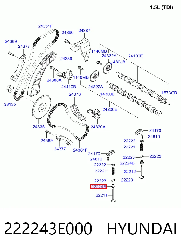 222243E000 Hyundai/Kia
