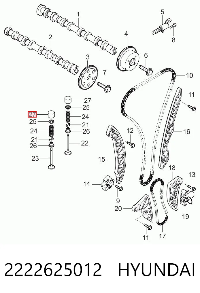 2222625012 Hyundai/Kia