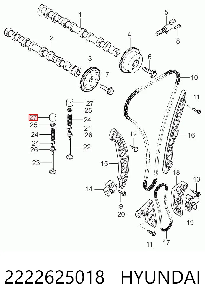 2222625018 Hyundai/Kia