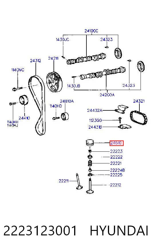 2223123001 Hyundai/Kia