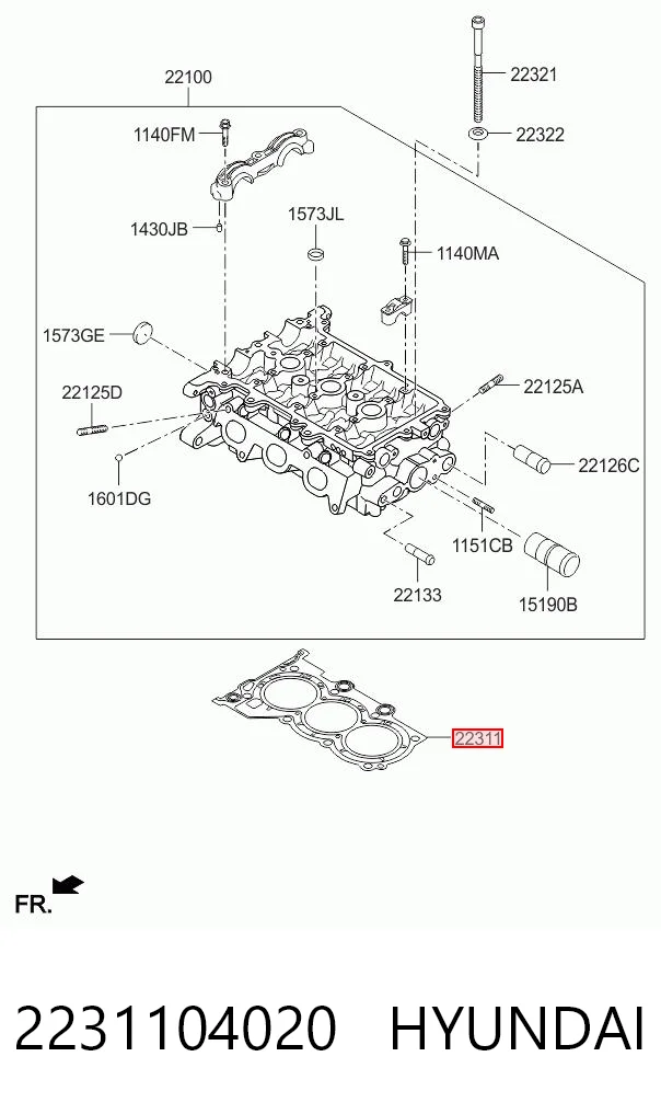 2231104020 Hyundai/Kia