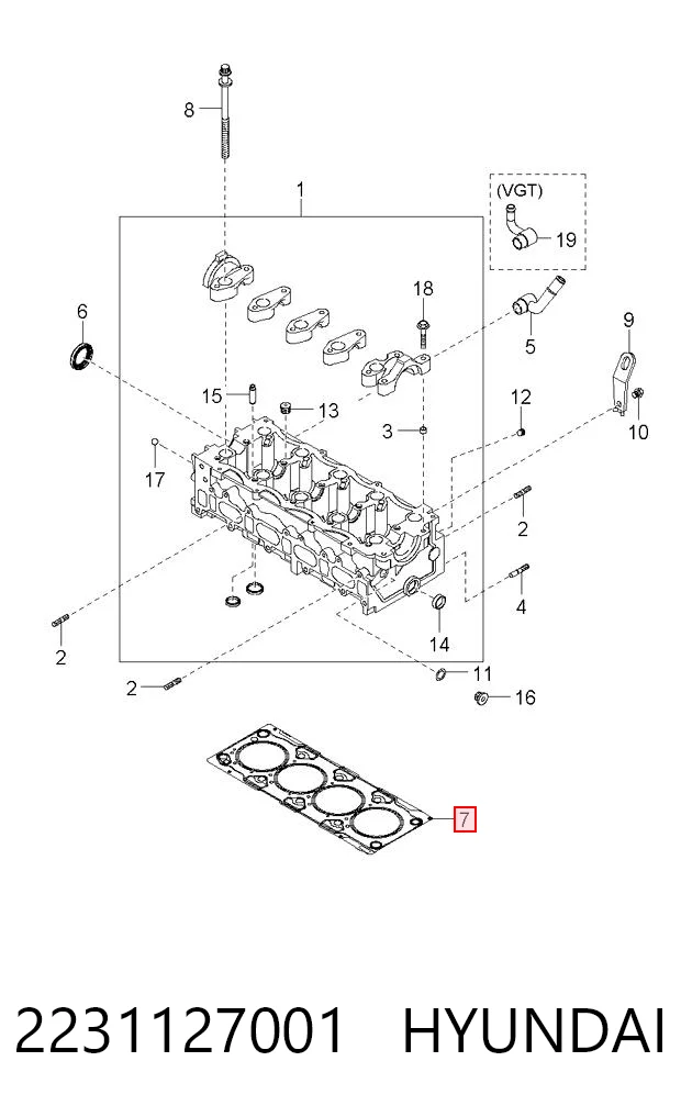 2231127001 Hyundai/Kia