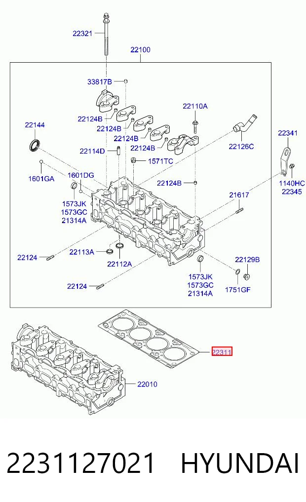 2231127021 Hyundai/Kia