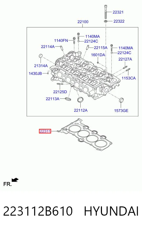Comprar Junta de culata Hyundai KONA  OS
