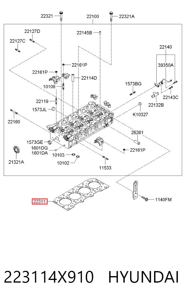 223114X910 Hyundai/Kia