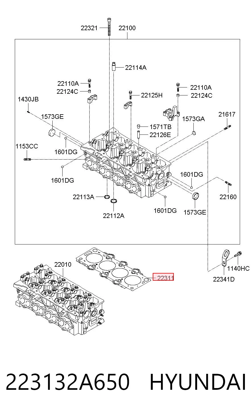 223132A650 Hyundai/Kia