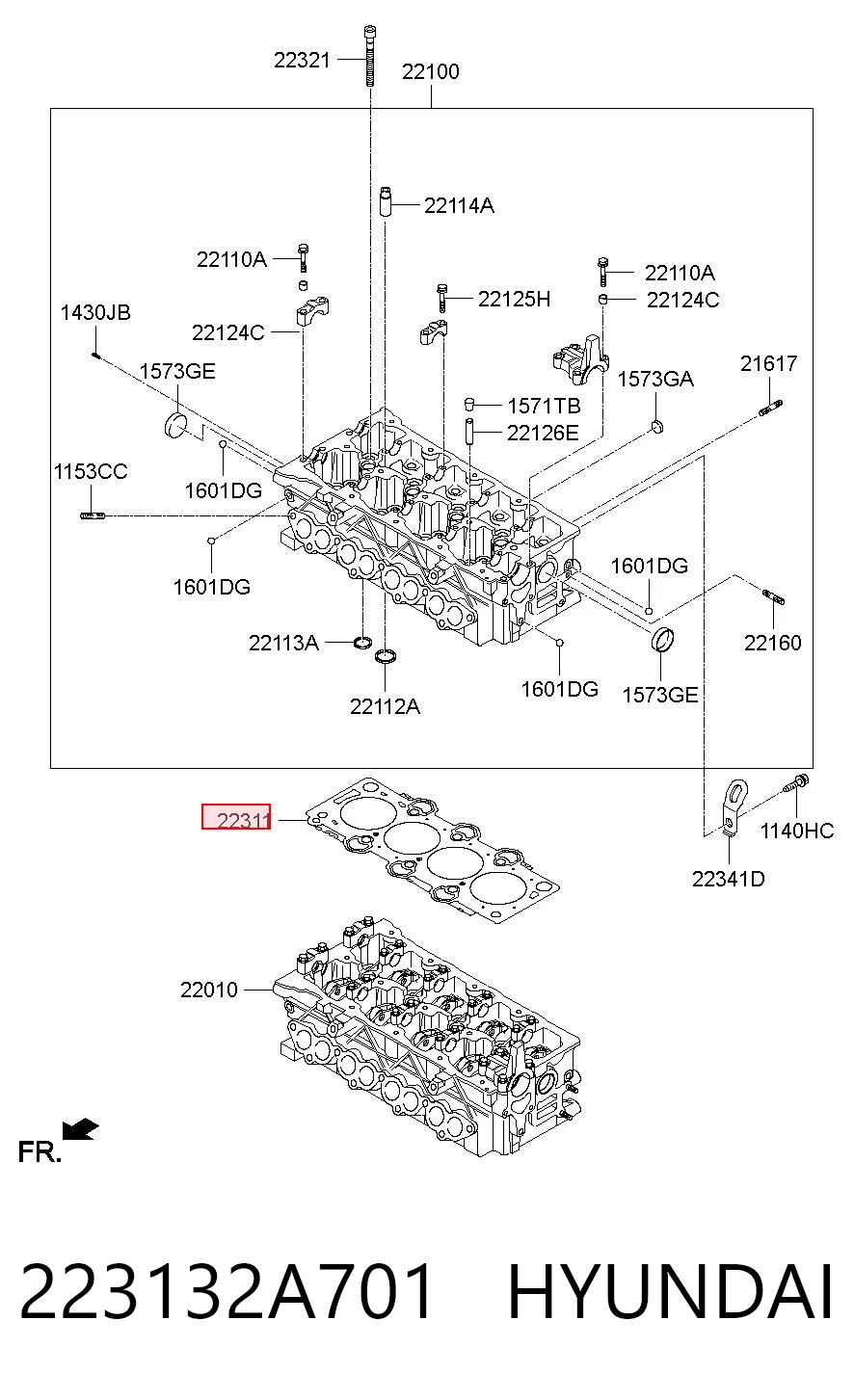 Empaque de culata Hyundai Accent  sedán comprar en España