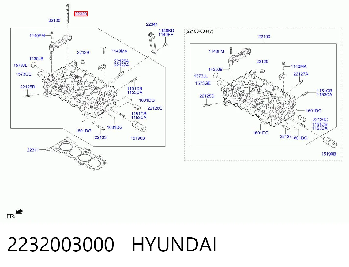 Tornillo de culata Hyundai I30  hatchback comprar en España