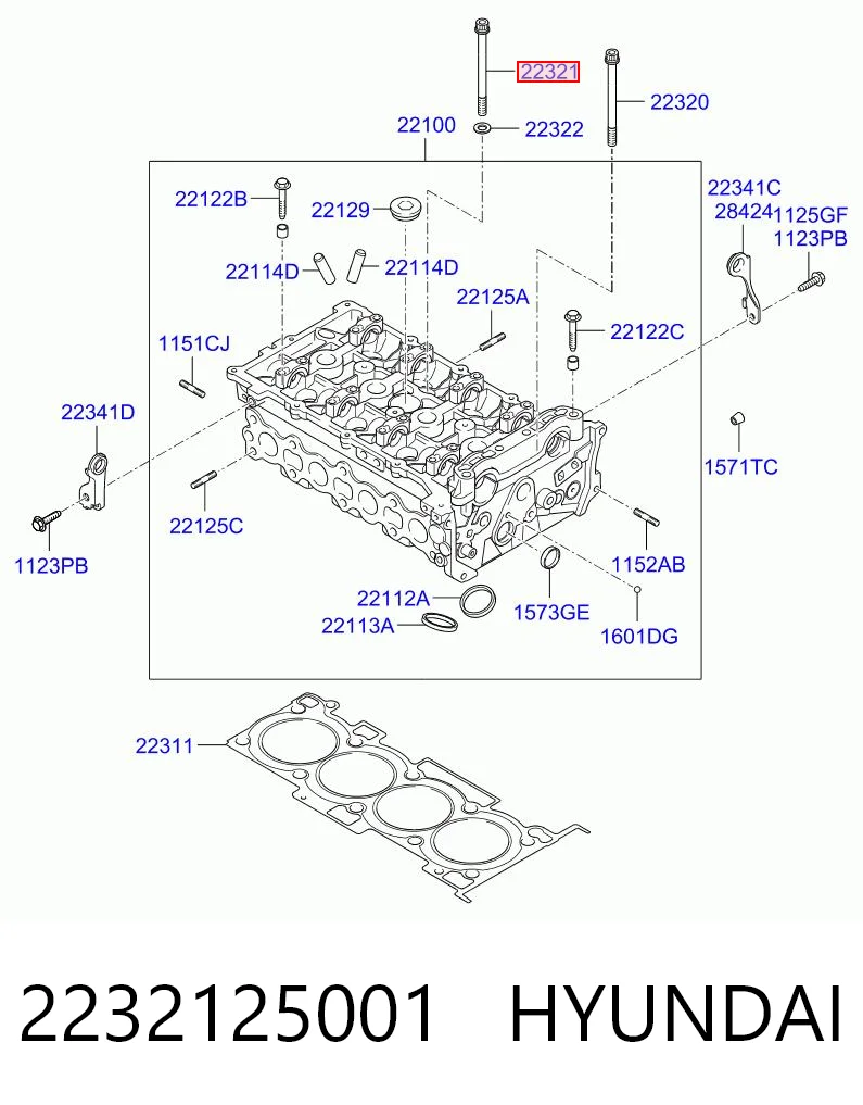 2232125001 Hyundai/Kia