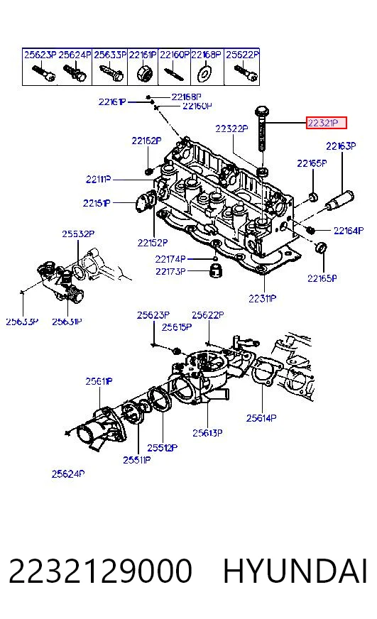 Juego tornillos culata Fiat Ducato II furgoneta (244) (2002 - 2006) precio, desde 20,84 EUR