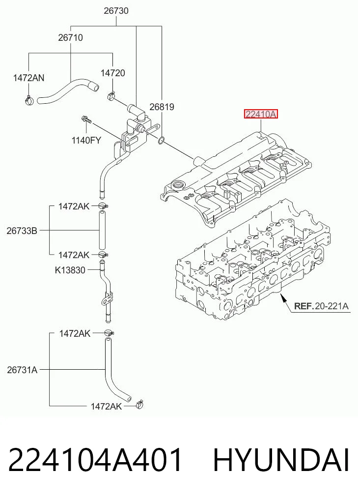 224104A401 Hyundai/Kia
