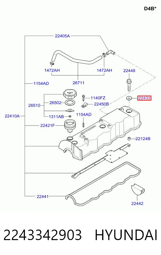 2243342903 Hyundai/Kia