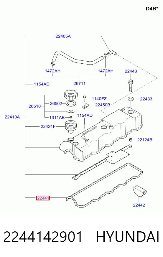 2244142901 Hyundai/Kia
