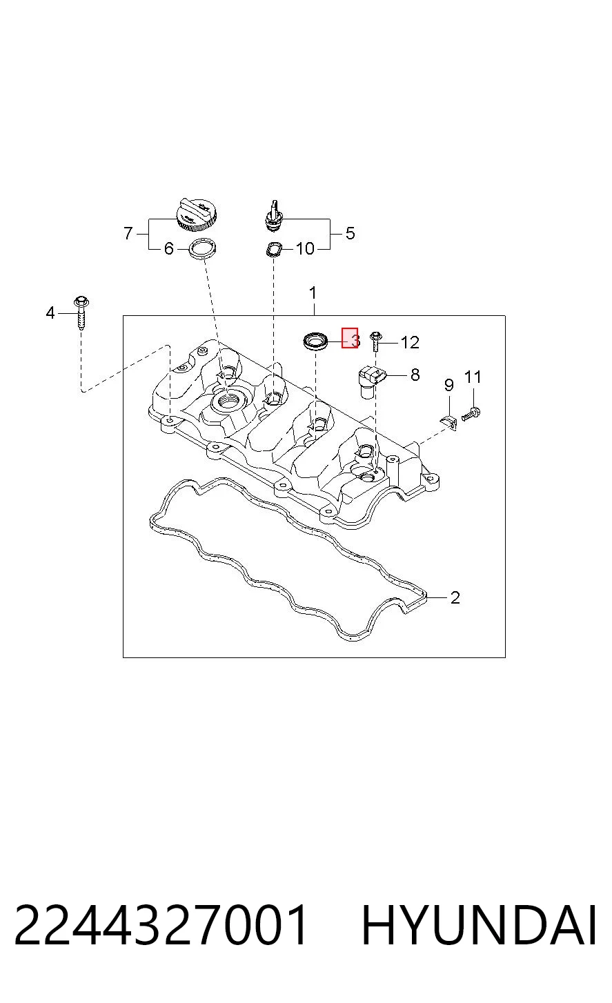 2244327001 Hyundai/Kia