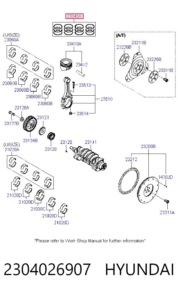 2304026907 Hyundai/Kia