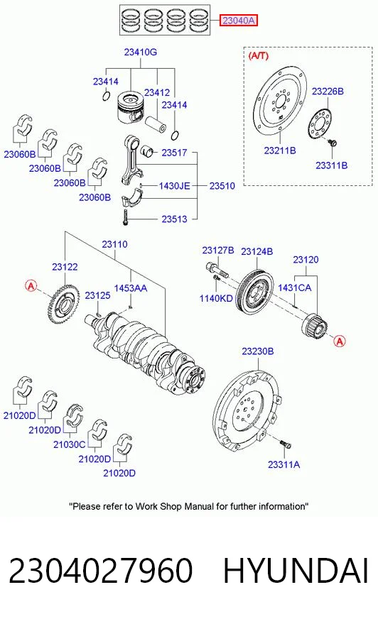 2304027960 Hyundai/Kia