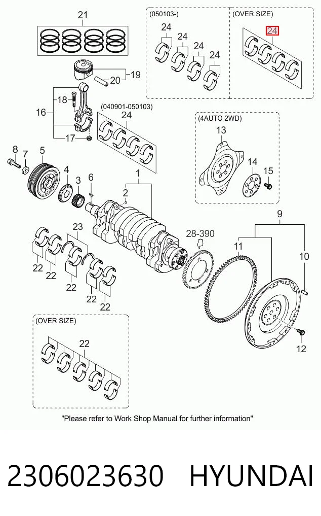 2306023630 Hyundai/Kia