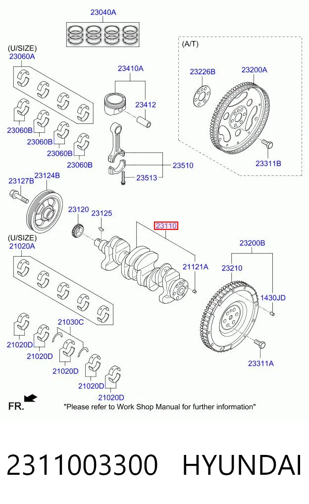 2311003300 Hyundai/Kia