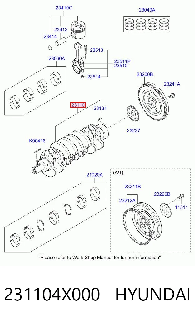 Comprar Cigüeñal KIA Carnival III VQ