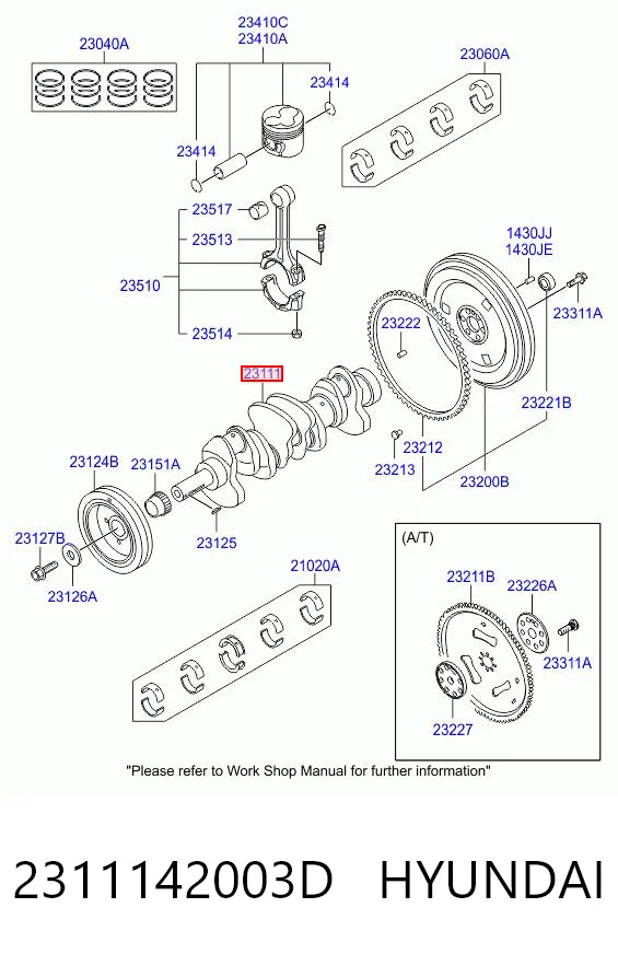 Comprar 3S105002 AND Cigüeñal