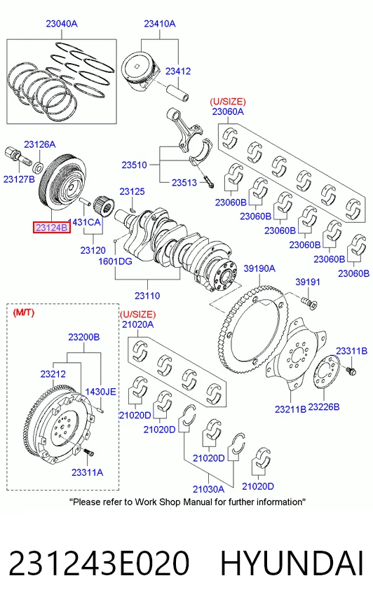 231243E020 Hyundai/Kia
