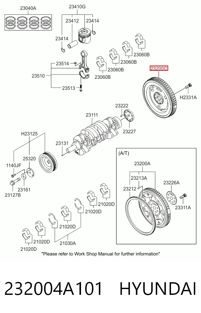 232004A101 Hyundai/Kia