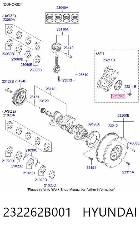 232262B001 Hyundai/Kia