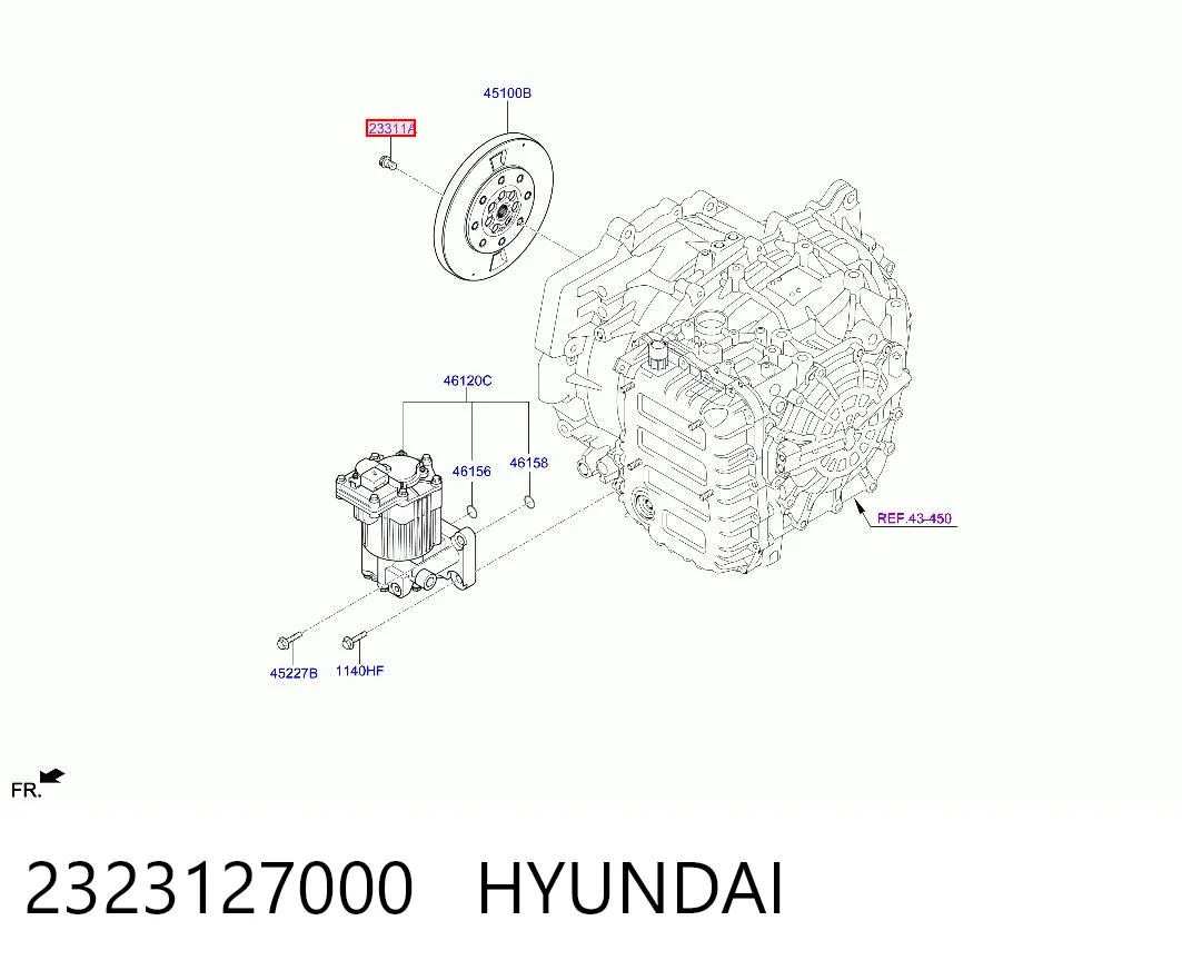 2323127000 Hyundai/Kia