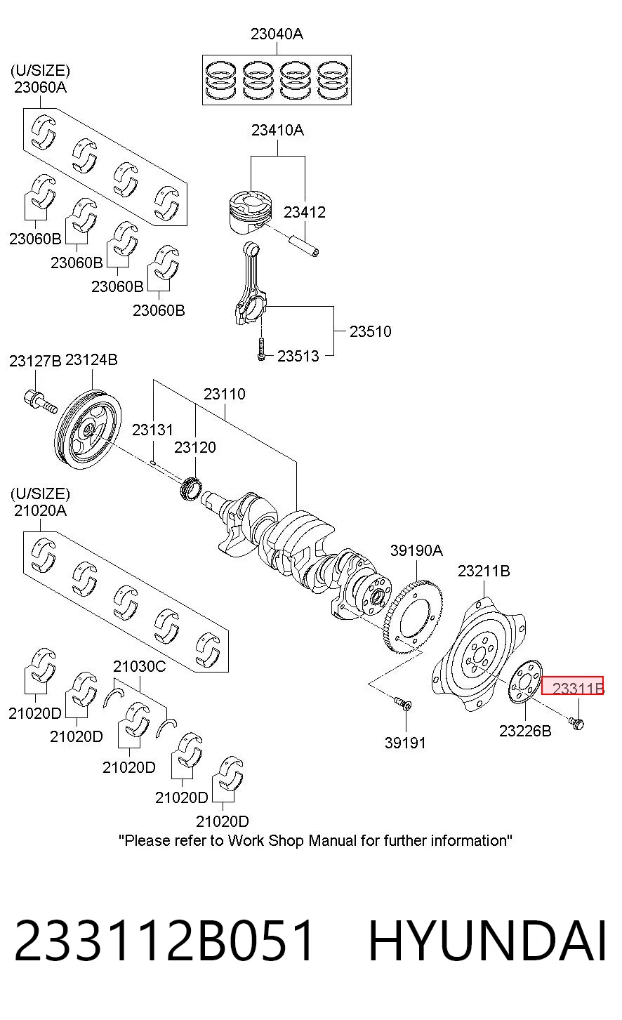 233112B051 Hyundai/Kia