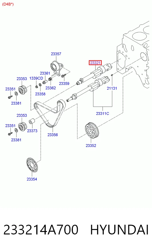 233214A700 Hyundai/Kia