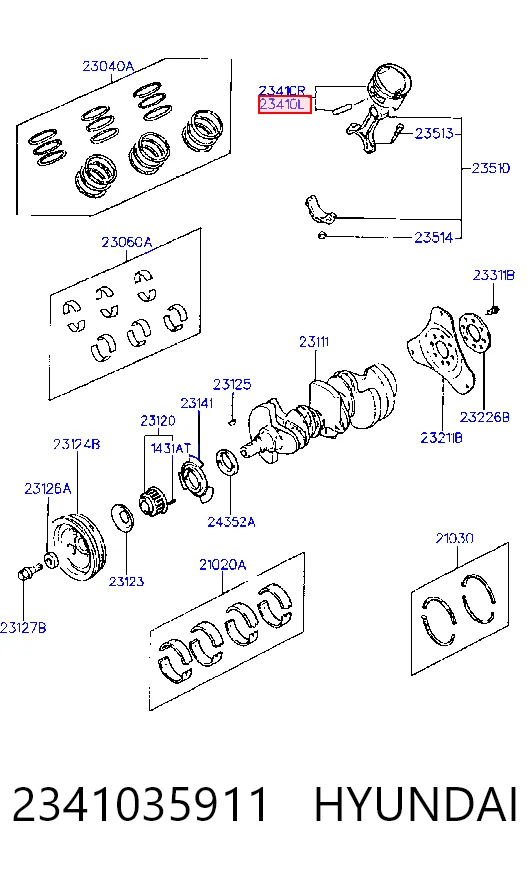 2341035911 Hyundai/Kia