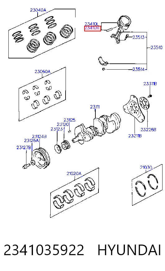 2341035922 Hyundai/Kia