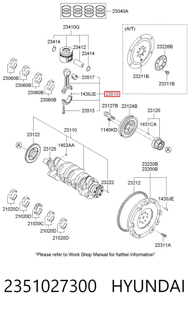 Biela del motor BMY BMY0602