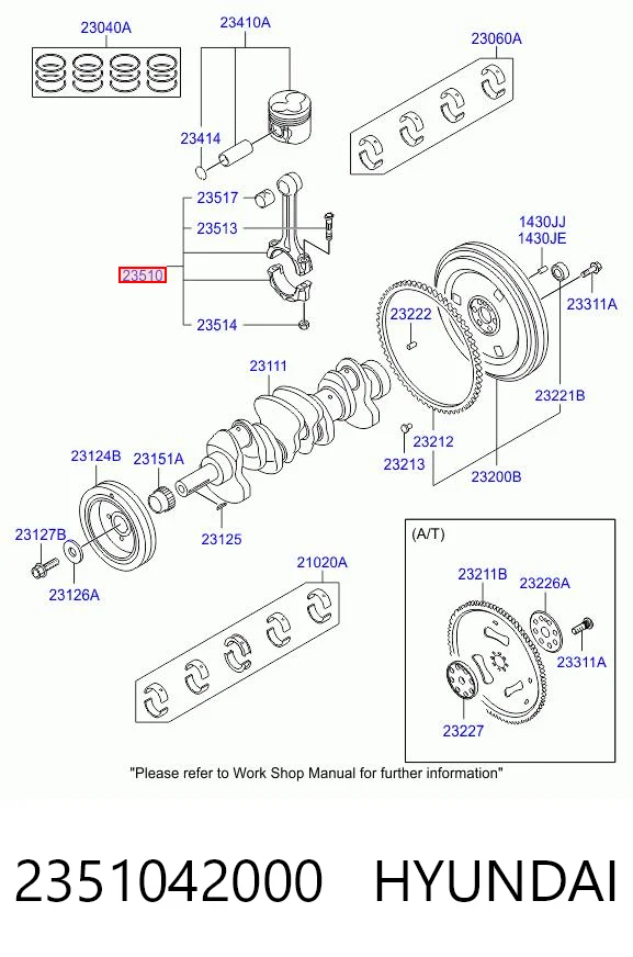 Comprar 1115A286 Mitsubishi Biela