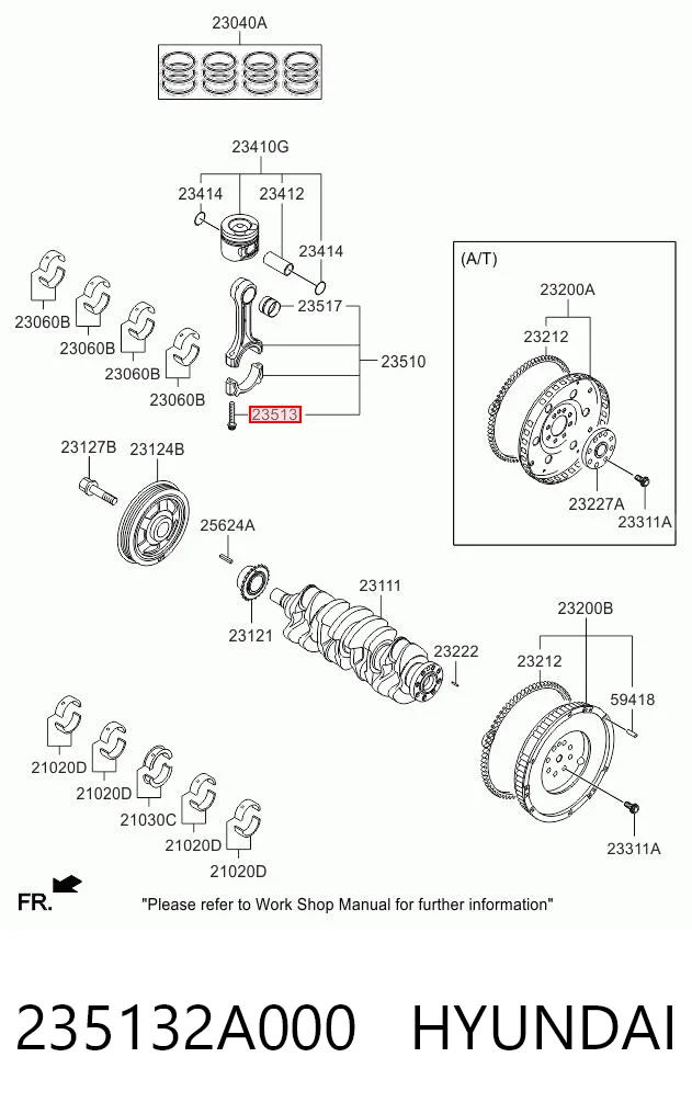 235132A000 Hyundai/Kia