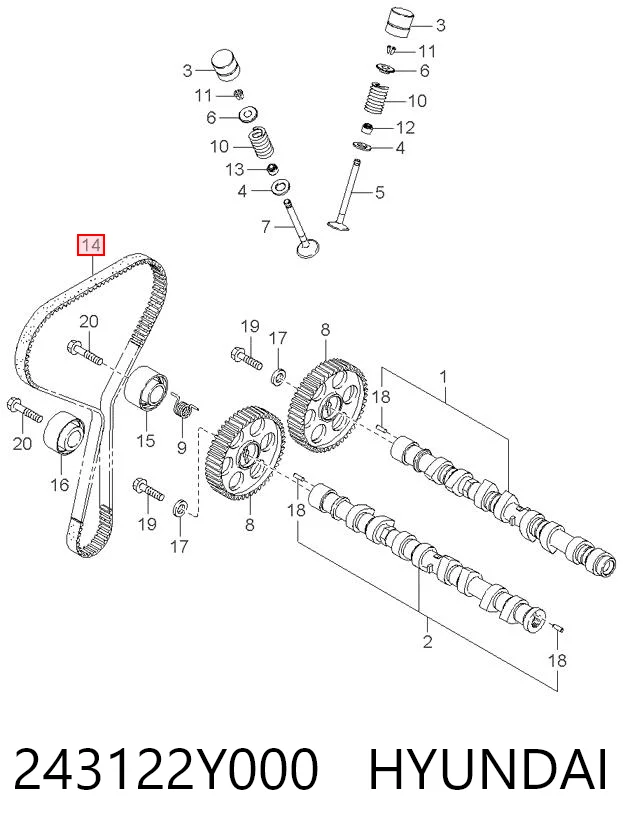 243122Y000 Hyundai/Kia