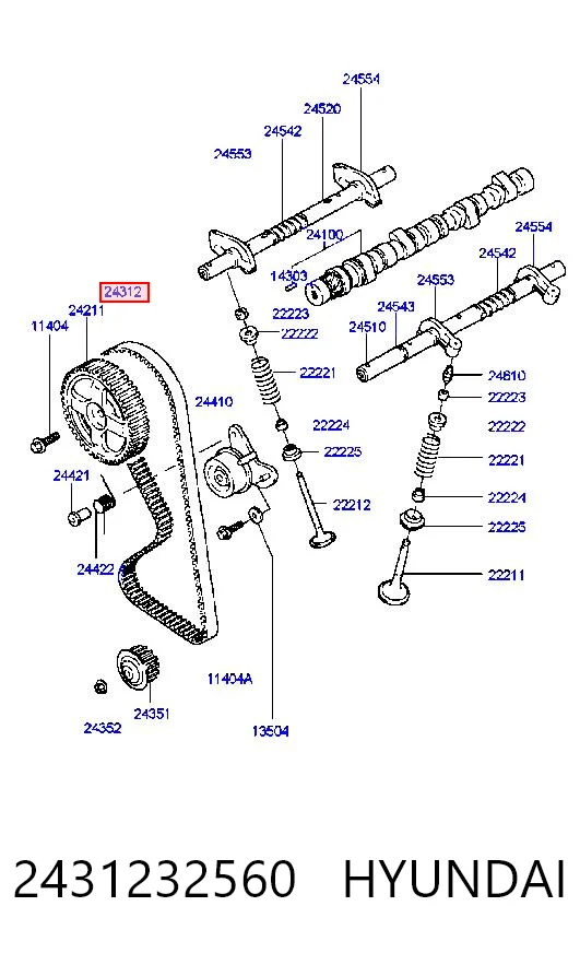 2431232560 Hyundai/Kia