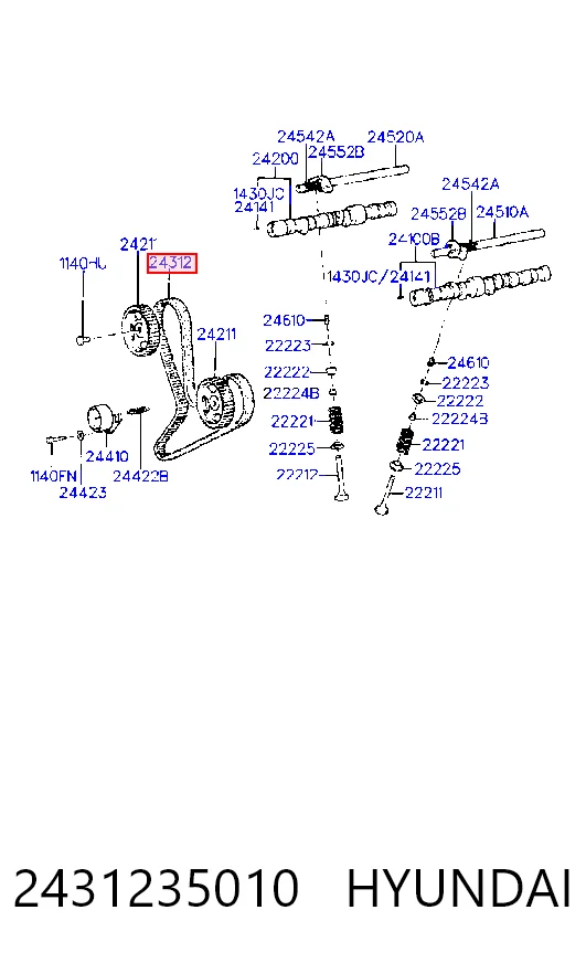 2431235010 Hyundai/Kia